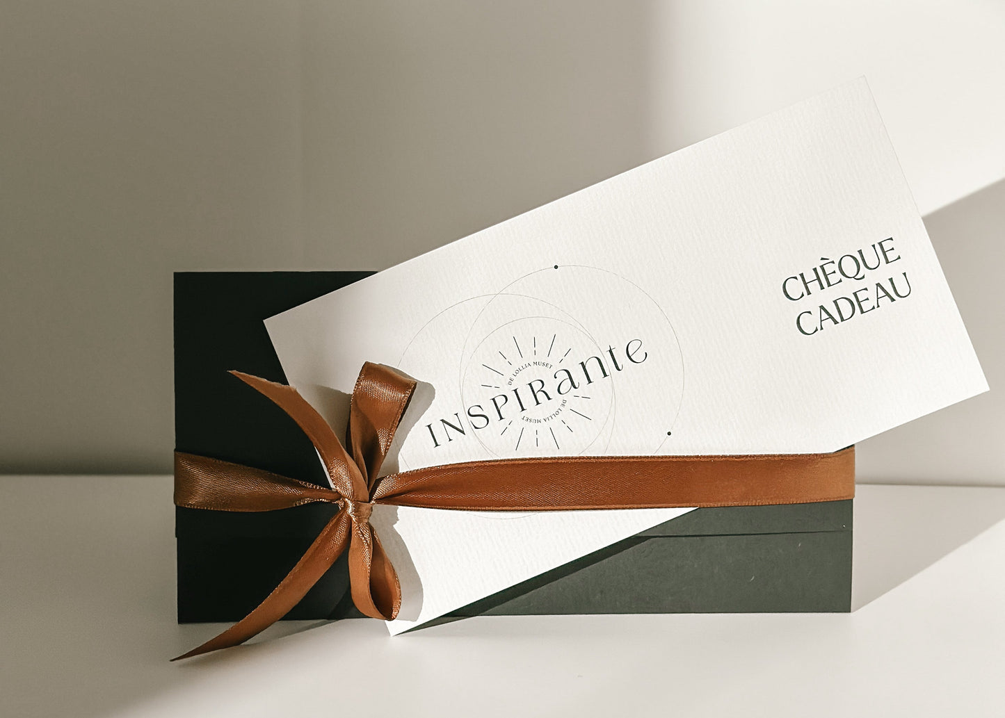 Carte cadeau Inspirante